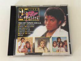 25 Jahre Pop Musik CD 1983 Michael Jackson Bonnie Tyler...