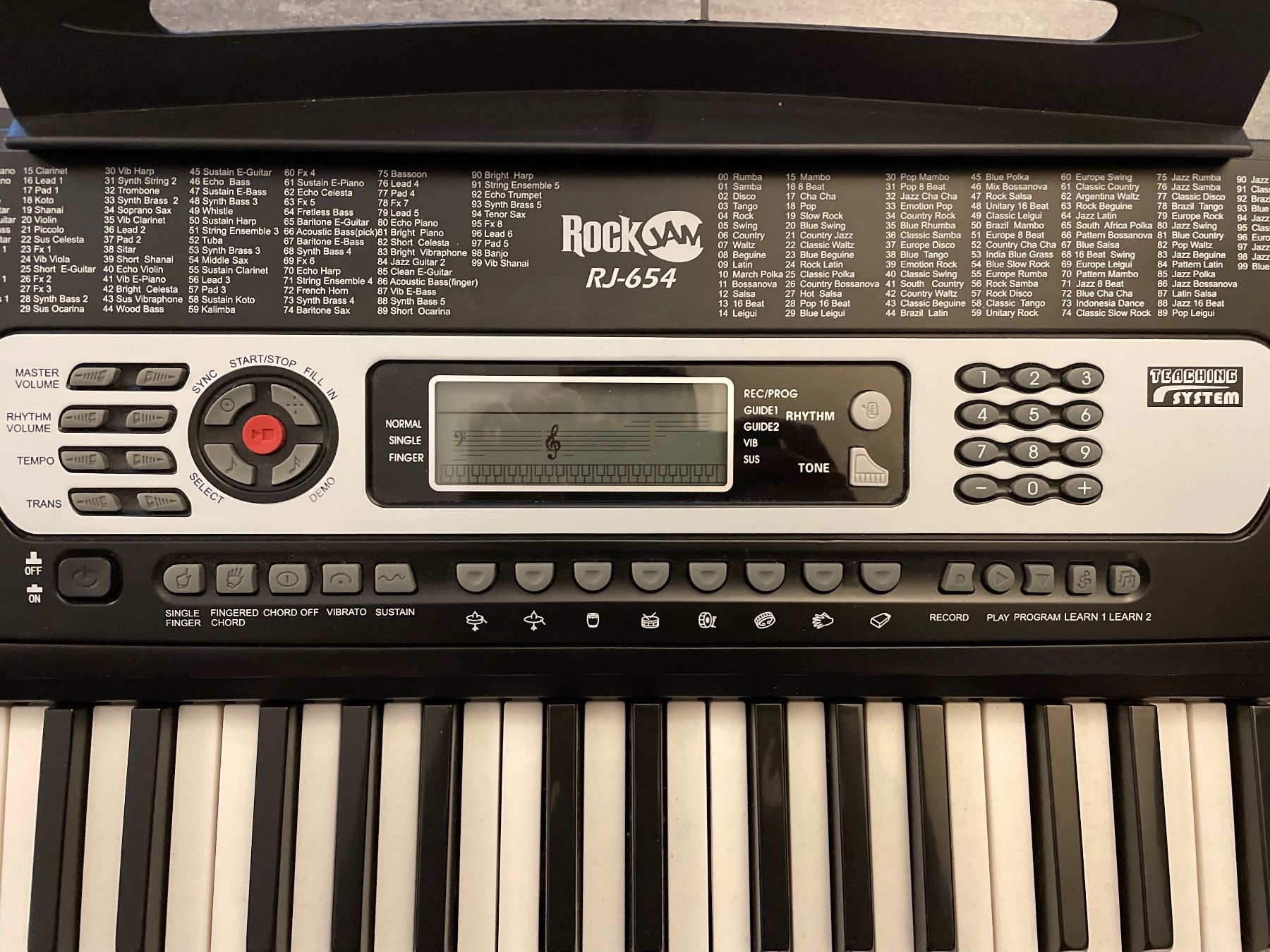 Tastiere: Clavier Rockjam RJ-654 – Usato da kriens venduto da mAgmAx. 1