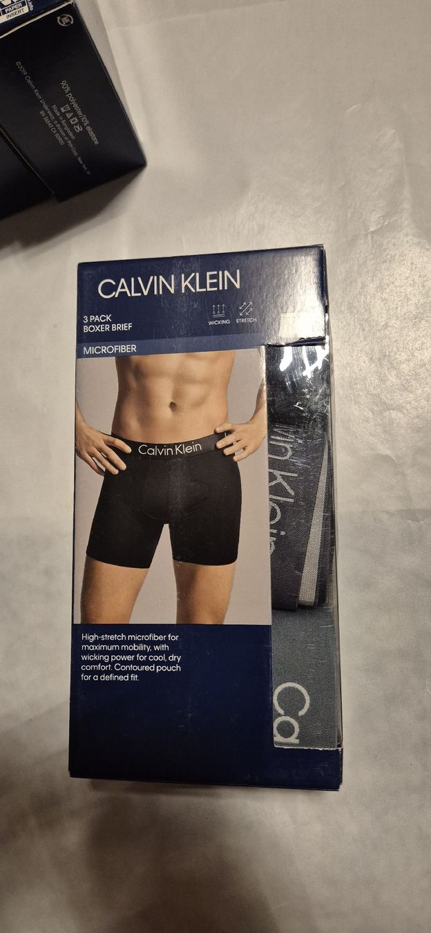 Calvin Klein Biancheria intima: Calvin Klein 3er Pack Boxershorts Microfaser Herren L  – Nuovo e nell'imballaggio originale da Nürensdorf venduto da kar_r6tc