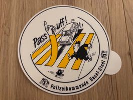 Abziehbild des Polizeikommandos Basel