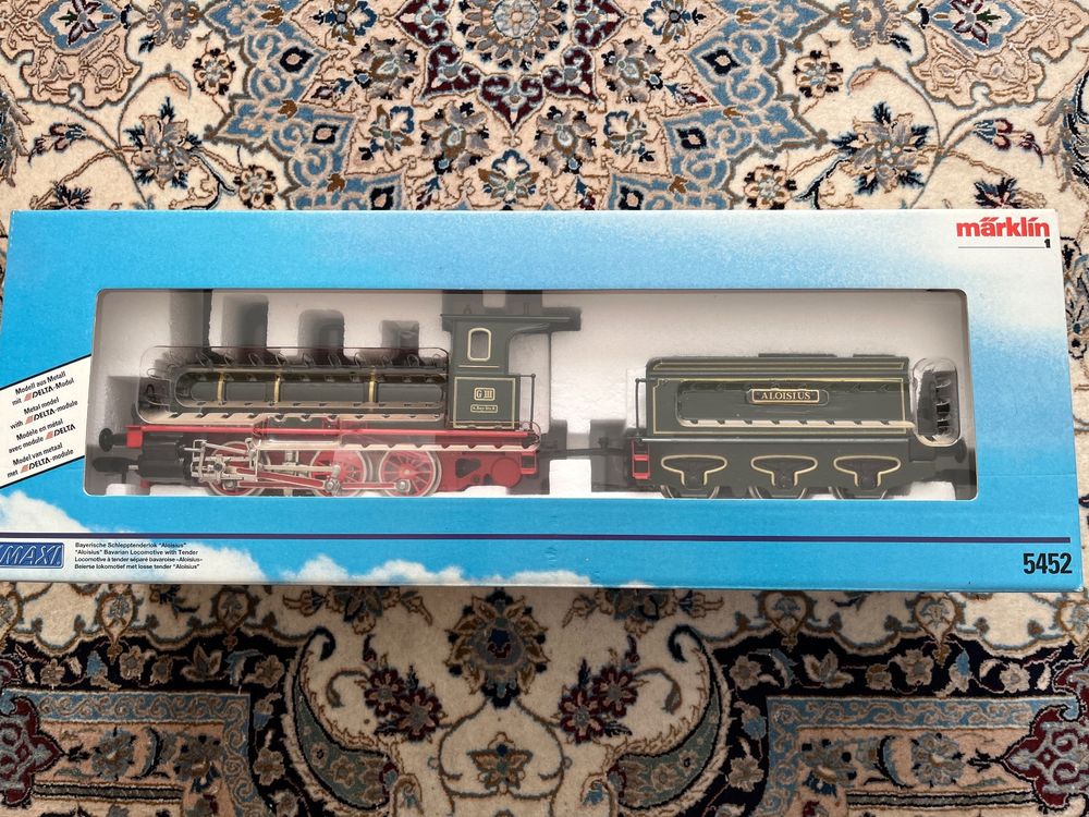 Locomotive à Vapeur Märklin 5452 - Échelle 1 (Spur 1) - NEUVE En Emballage D'origine