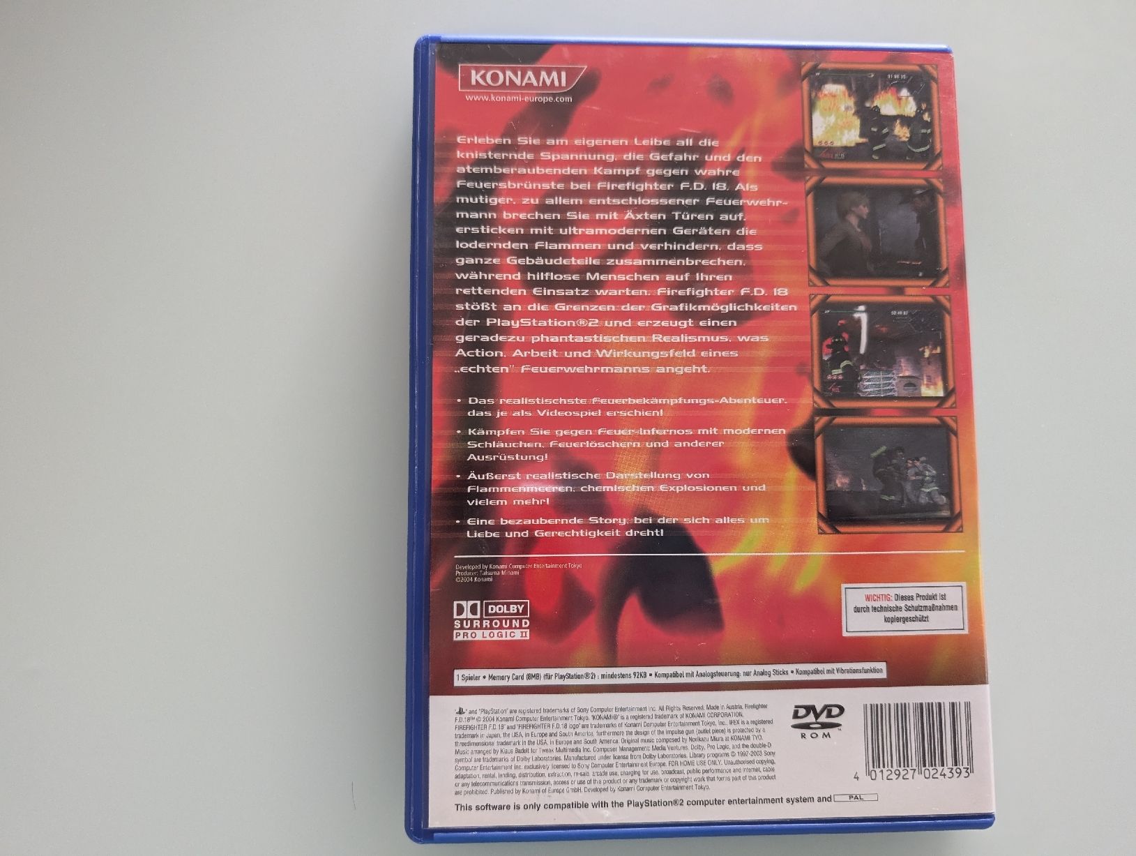 Sony Giochi: Firefighter F.D 18 (PS2) – Usato da Winterthur venduto da sax8400 2