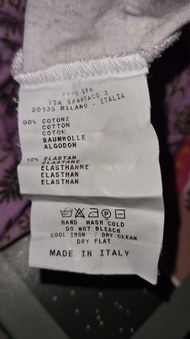 Etro T-shirt: Etro Milano Damen t-shirt gr. IT 44 – Usato da Nebikon venduto da Draga25 4