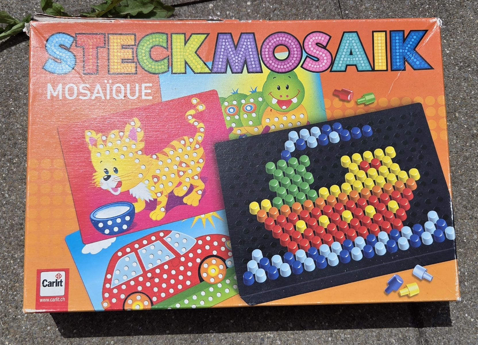 Giocattoli: Steckmosaik Carlit Spielzeug – Usato da Oberkirch LU venduto da Tatamara