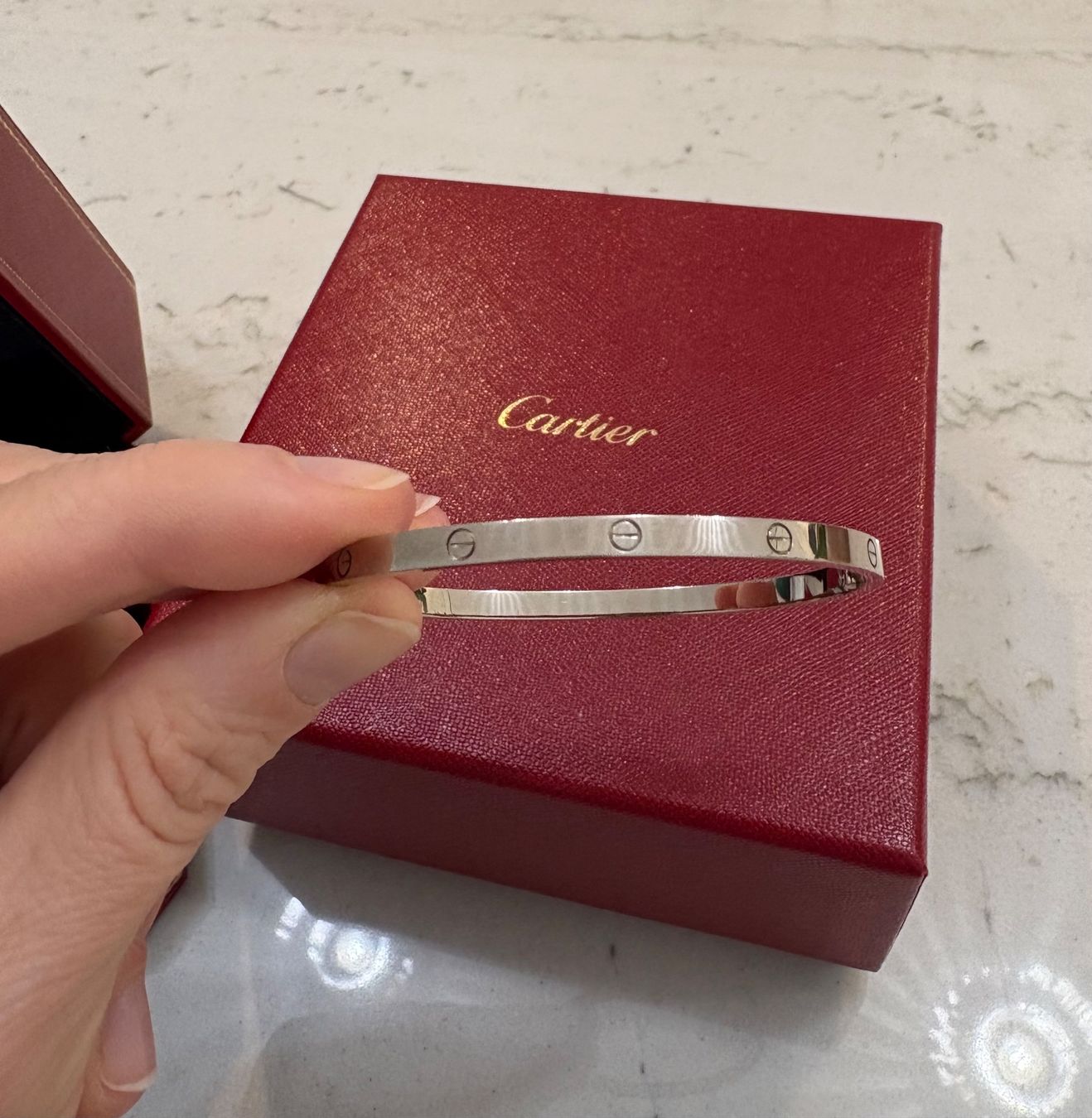Bracciali & Braccialetti: Cartier Love Small 17 – Usato da Rolle venduto da pioupiou76 4