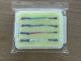 KABEL-SET FÜR TONABNEHMER - VERSILBERT - NEU
