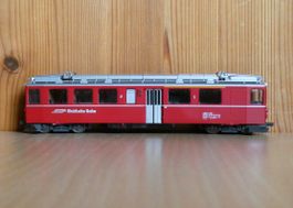 Bernina-Triebwagen ABe 4/4 46 rot H0m Bemo Artnr. 1266.126