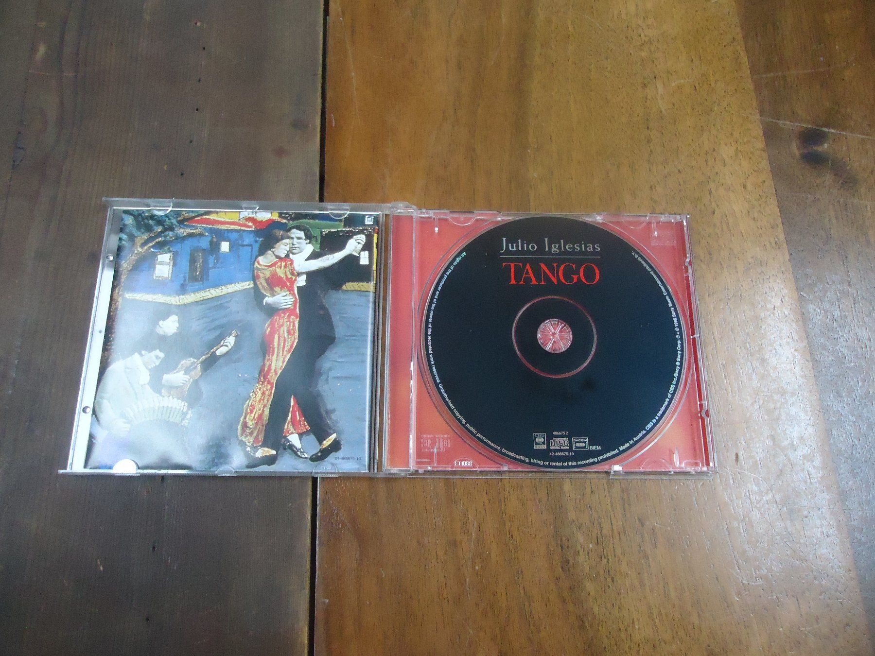 CD: Julio iglesias - Tango – Usato da Vessy venduto da mafabe 2