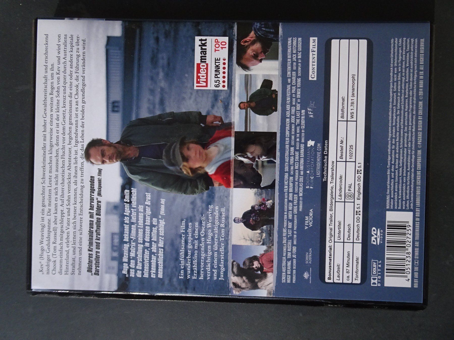 Tutti i DVDs: Last Ride – Usato da Aadorf venduto da Chnorli-Furz 1
