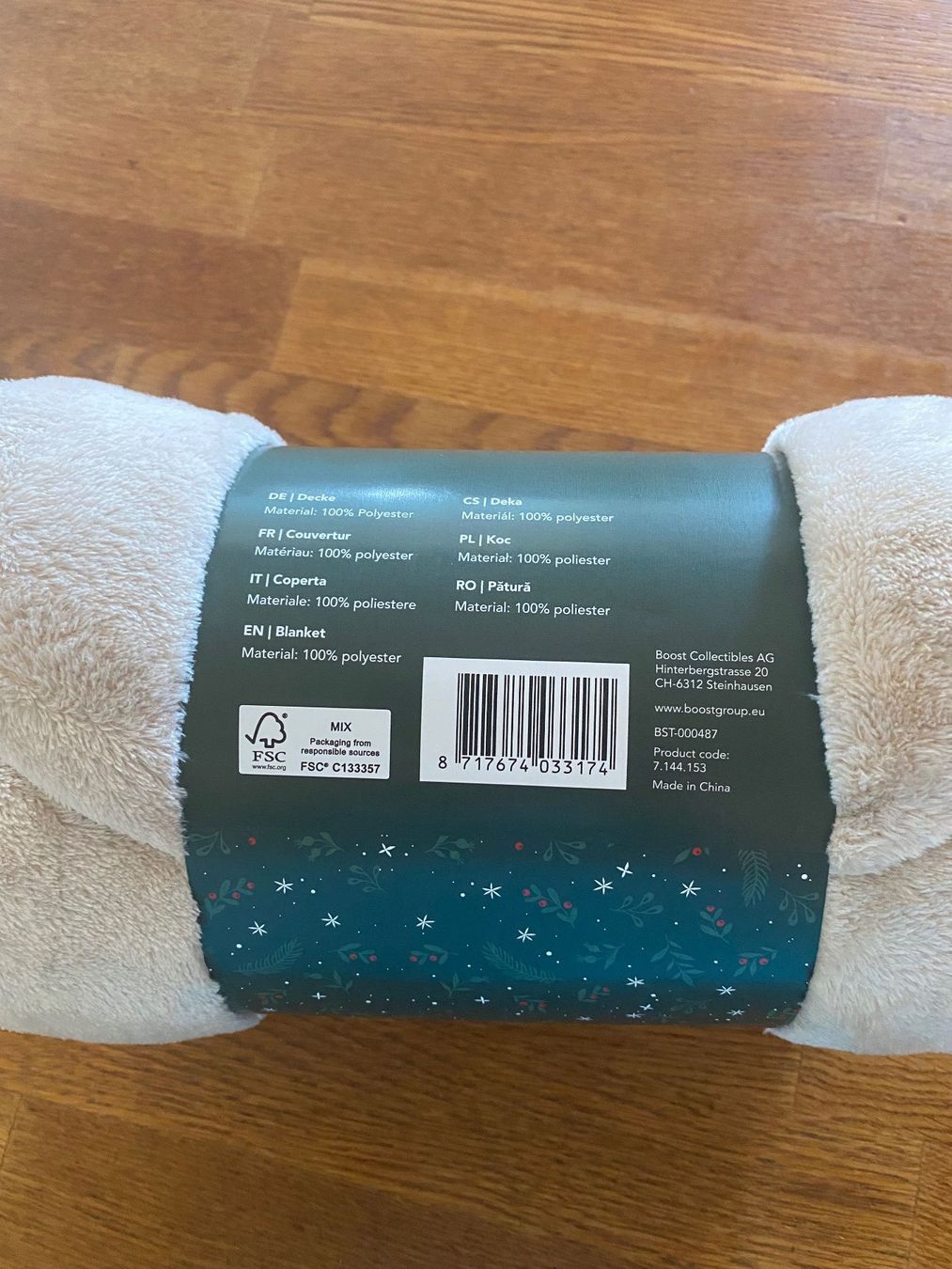 Coperte: Decke 130x170cm beige, neu – Nuovo e nell'imballaggio originale da Ebikon venduto da Radeon0 1