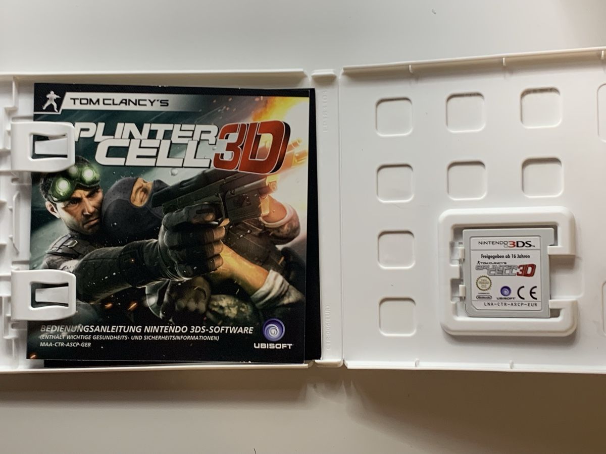 Nintendo Giochi: Tom Clancy's Splinter Cell 3D - Nintendo 3DS – Usato da Ostermundigen venduto da RG-Collector 1