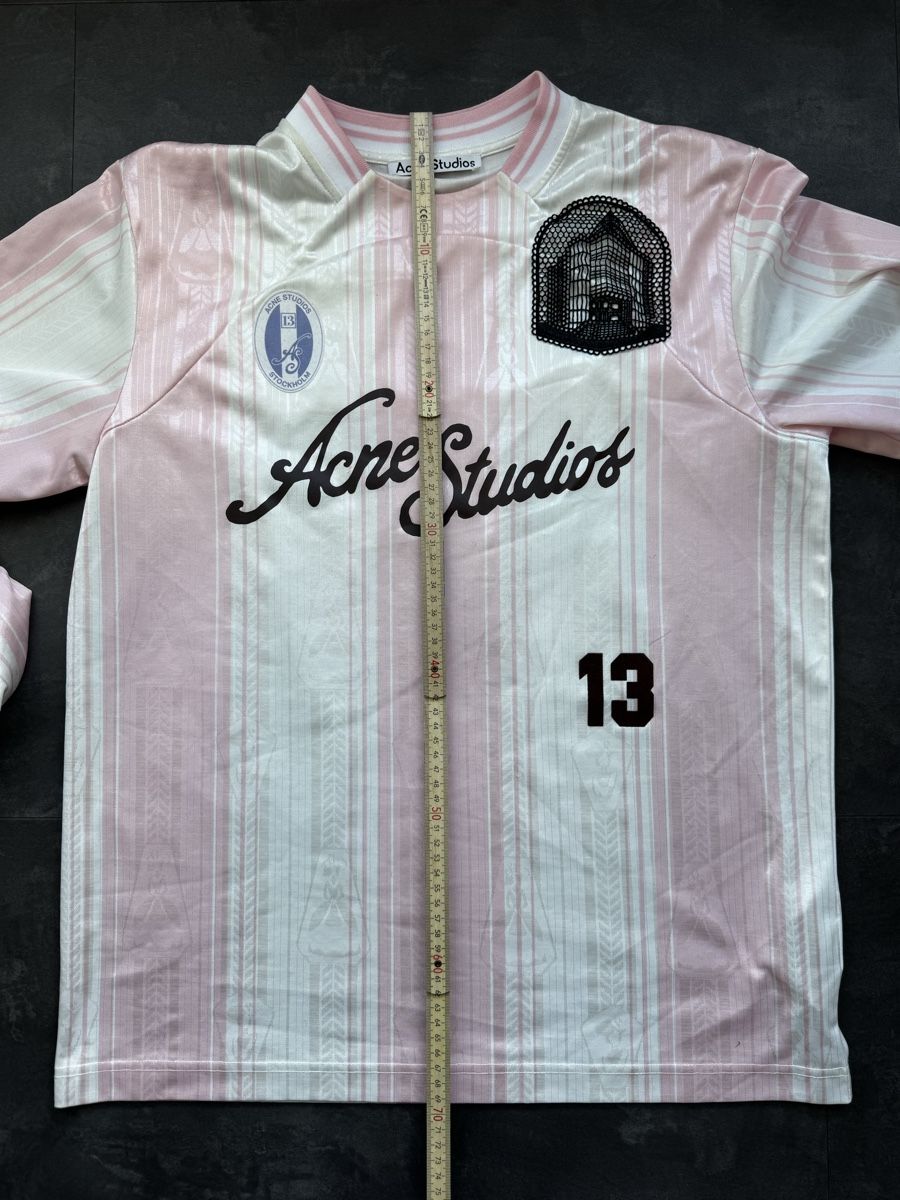 Canottiere & Pantaloni: Acne Studios Pink Football Jersey – Usato da Zürich venduto da forestF4iry 3