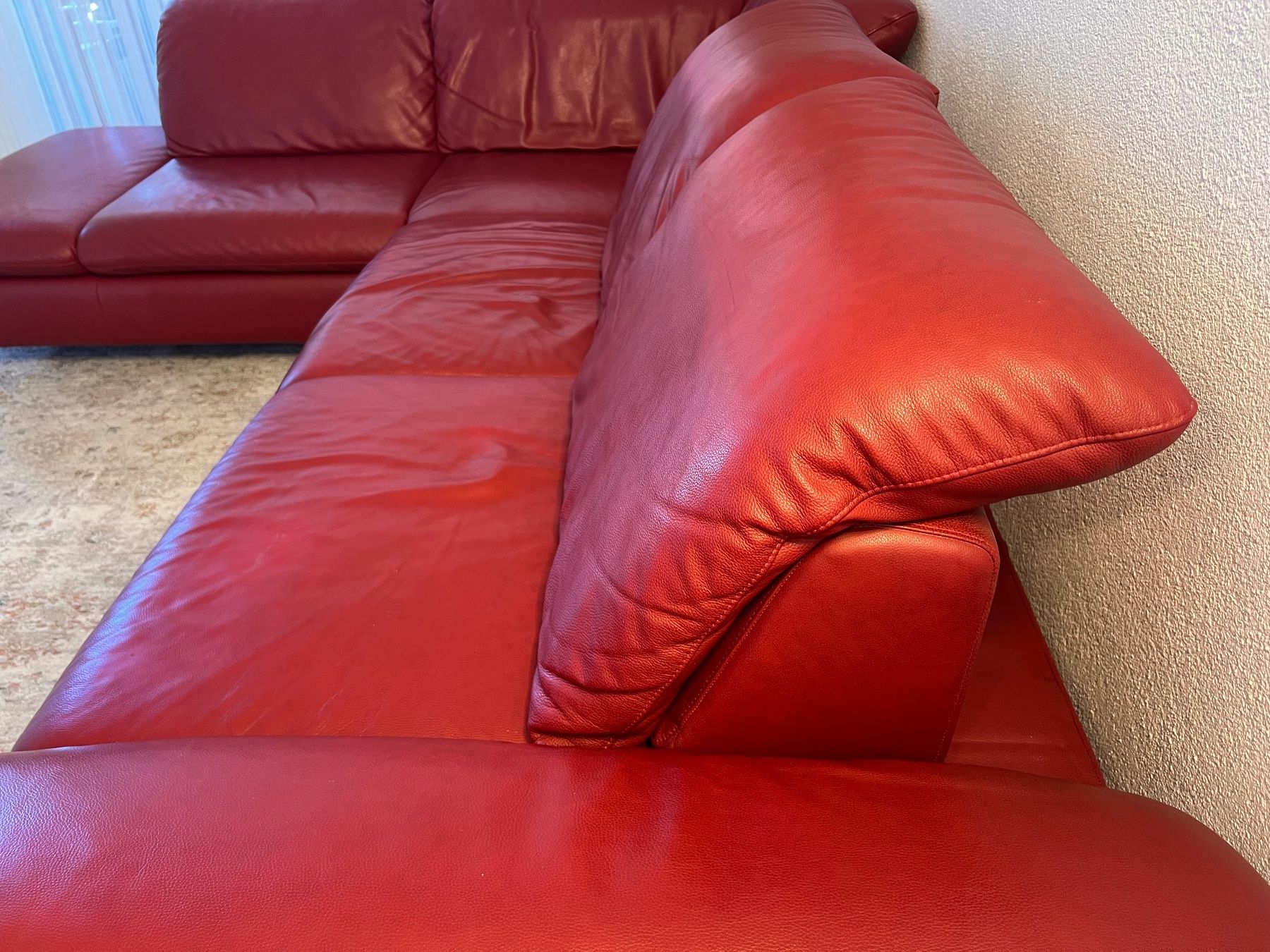 Sofas: W.SCHILLIG Select Sun Plus Echtleder + Hocker – Gebraucht aus Baar von karakan14 3