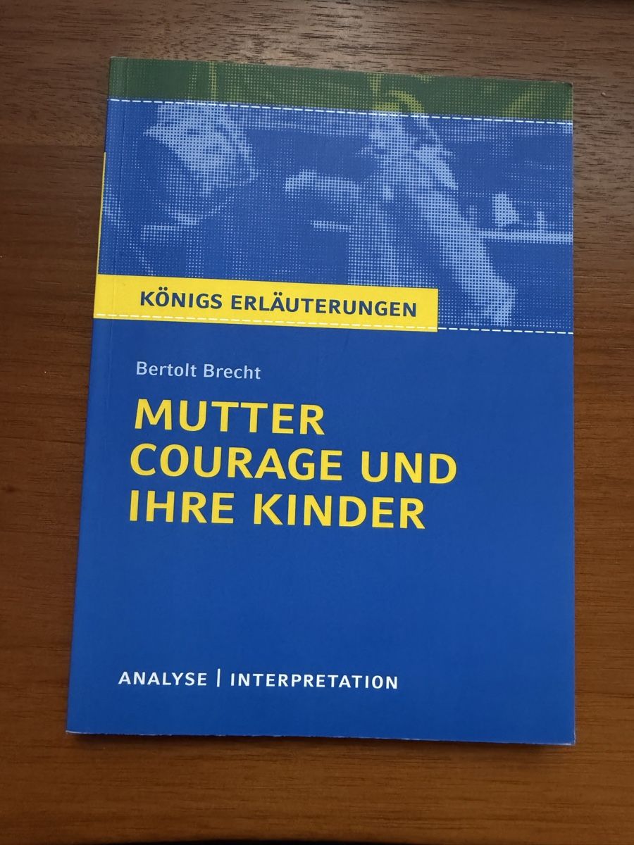 Libri: Bertolt Brecht - Mutter Courage - Königs Erläuterungen – Nuovo (secondo la descrizione) da Ittigen venduto da sim_s229
