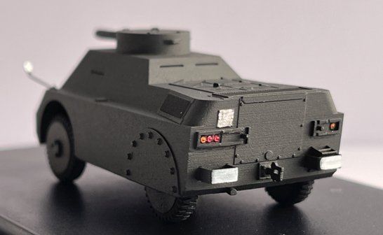 Mowag Modellautos: Mowag Panzerattrappe grau Schweizer Armee 1;87 HO / OVP – Neu und originalverpackt aus Fulenbach von fred039 2
