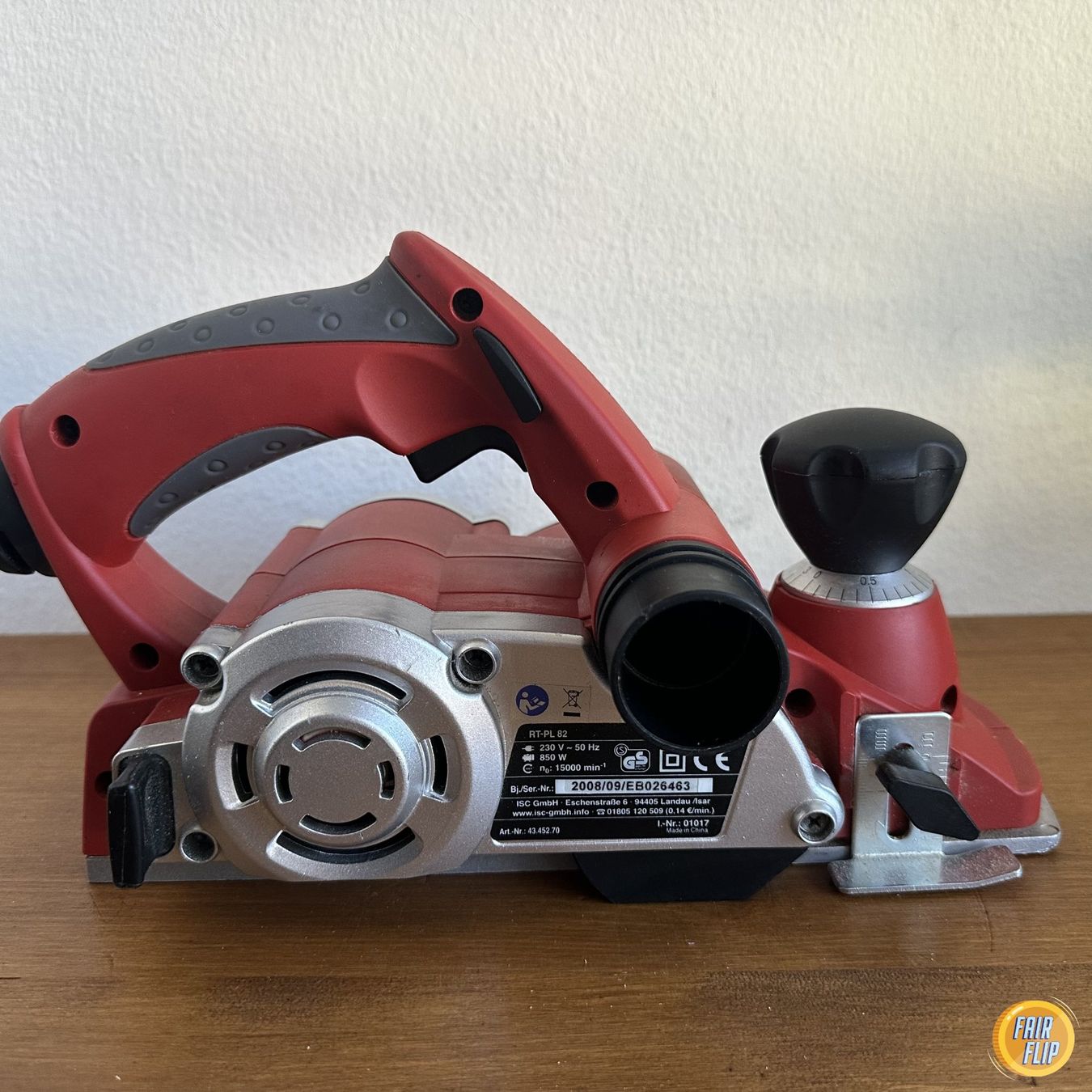 Einhell Tutti gli attrezzi: Einhell RT-PL 82 Elektrohobel 850 W – Usato da Luzern venduto da fairflip 2