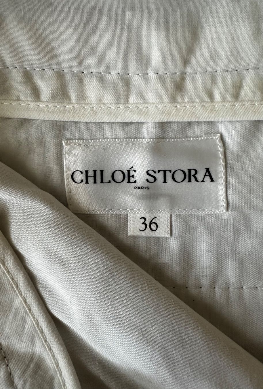 Chloé Pantaloni: Chloé Stora Leinen-Hose Damen 36 – Usato da Liestal venduto da Ballybs 1