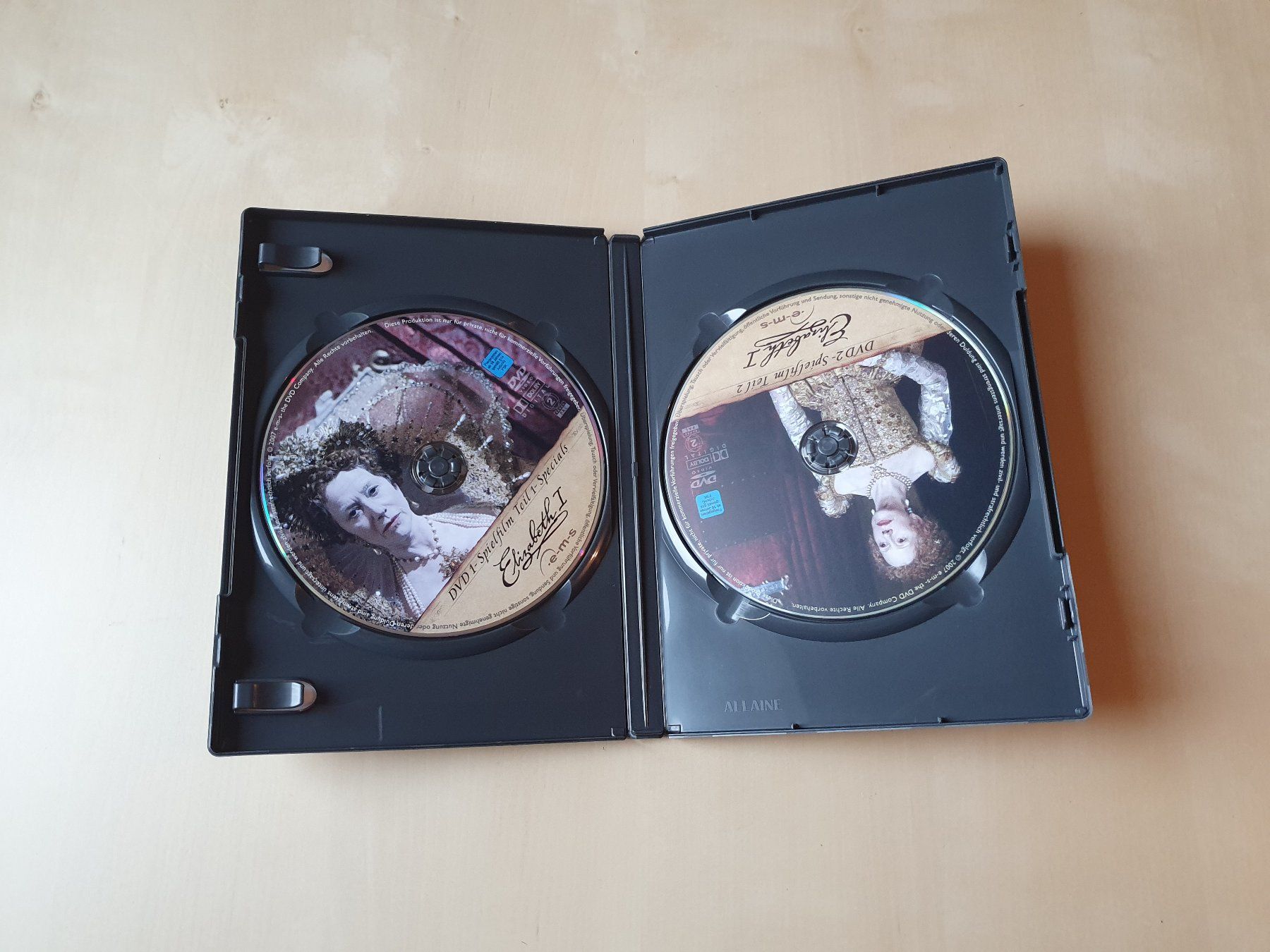 Tutti i DVDs: Elizabeth I – Usato da Stansstad venduto da collectorsshop 2