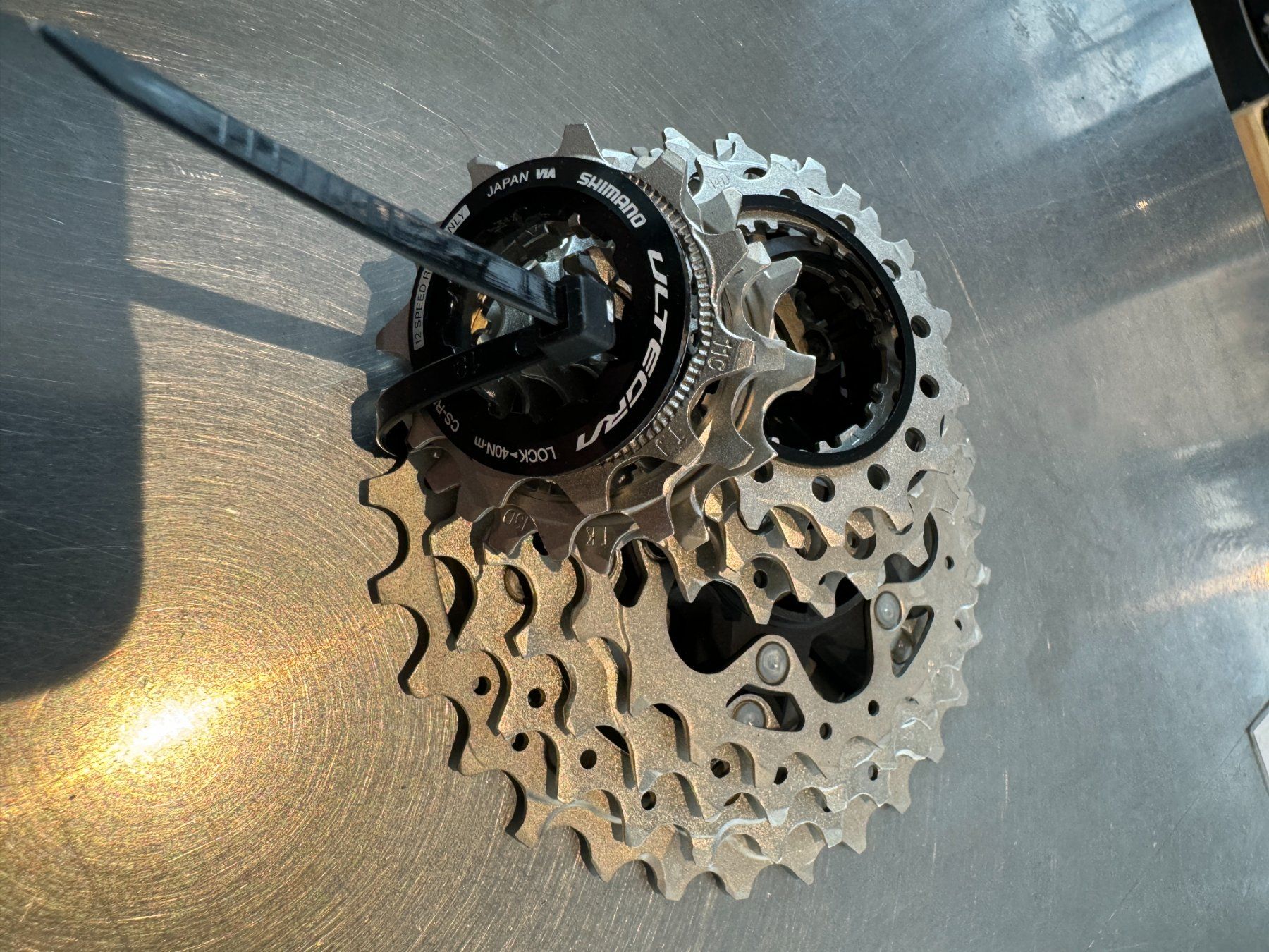 Shimano Pezzi di ricambio: Shimano CS-R8100-12 – Nuovo e nell'imballaggio originale da Zürich venduto da Velofabrik01 1