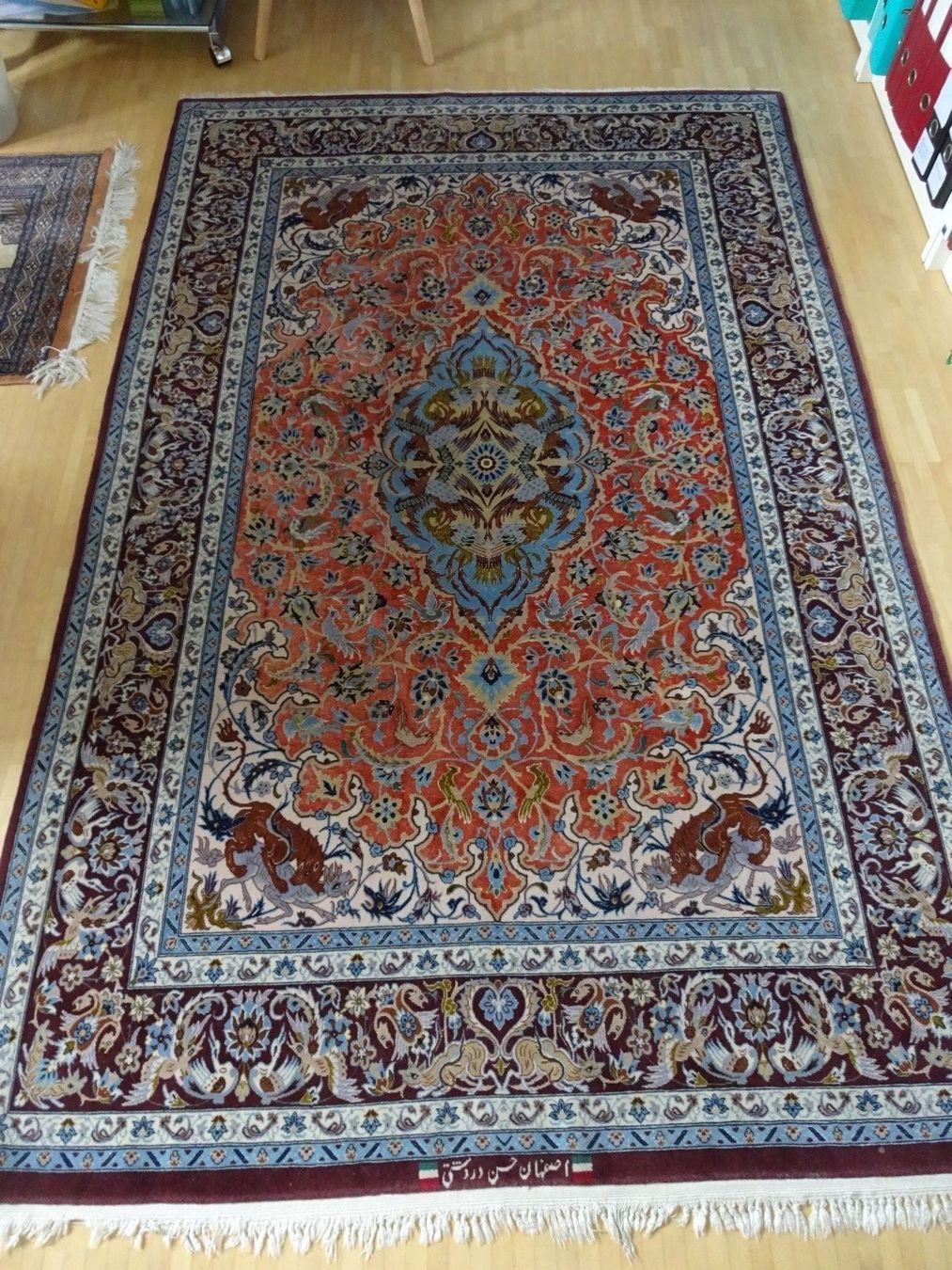 Tappeti: Isfahan Dardesti Orientteppich – Usato da Winterthur venduto da 1956ingi