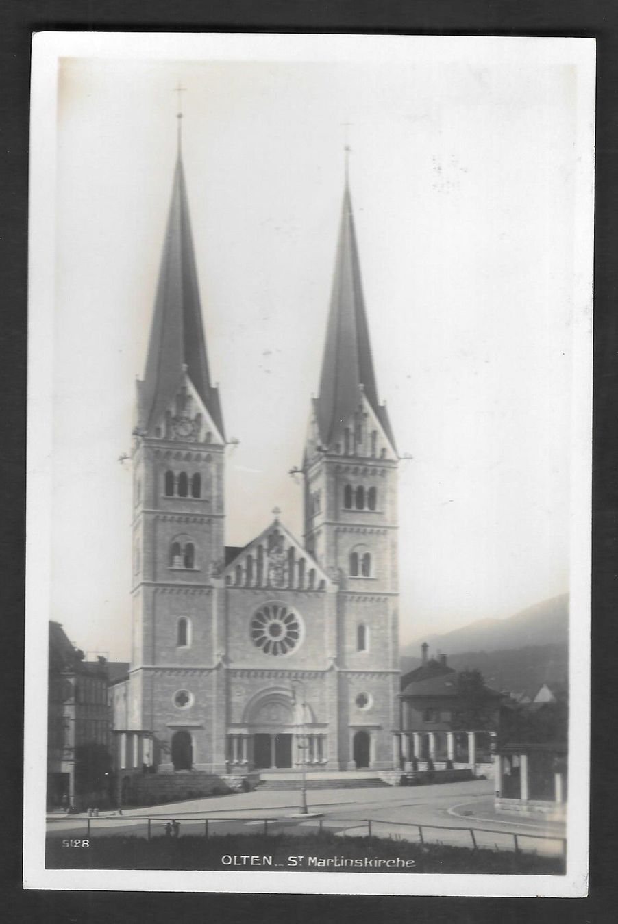 Cartoline postali: Olten St. Martinskirche – Usato da Olten venduto da clotaldi