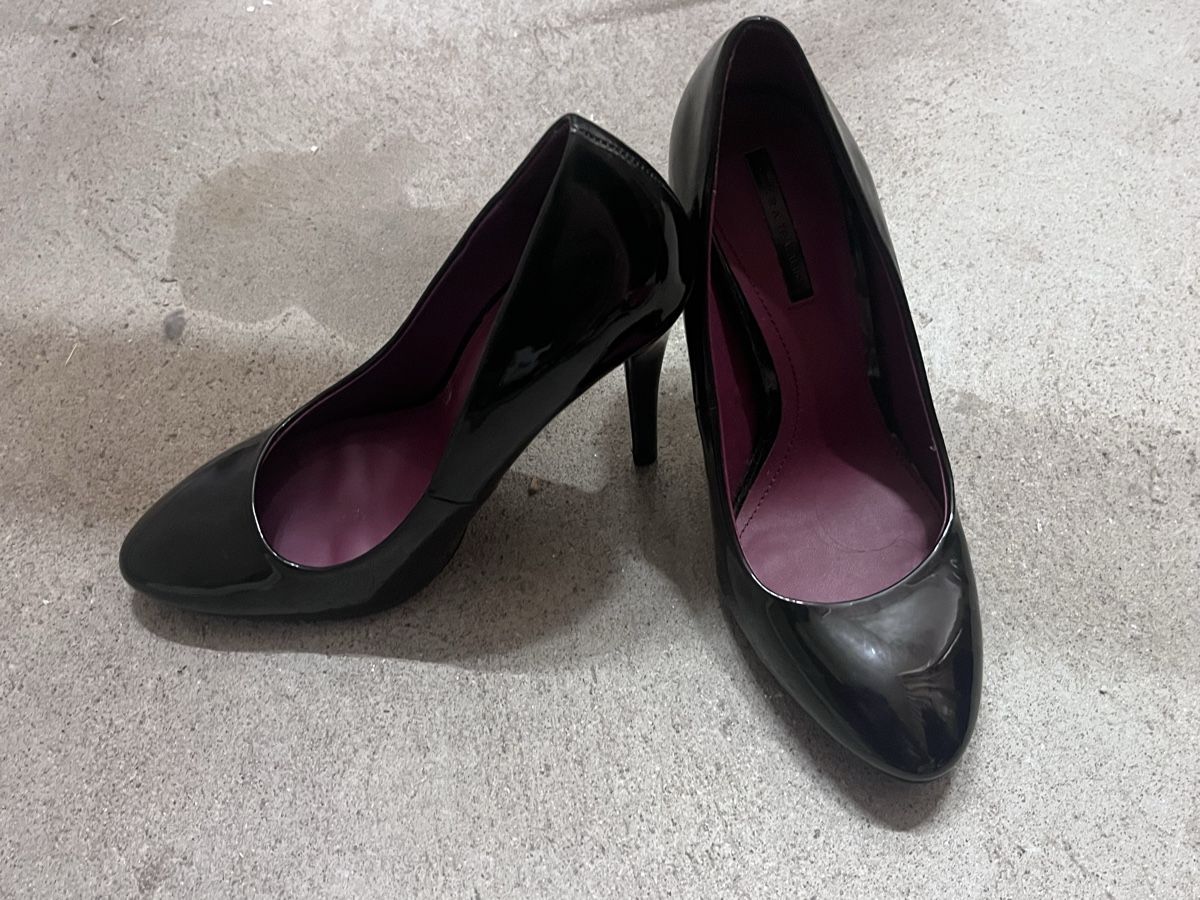Zara Scarpe da donna: Zara Lack Pumps, schwarz, Grösse 37 – Nuovo (secondo la descrizione) da Zürich venduto da nutoxo 2