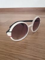 Lunettes de soleil rondes blanches style Italie 