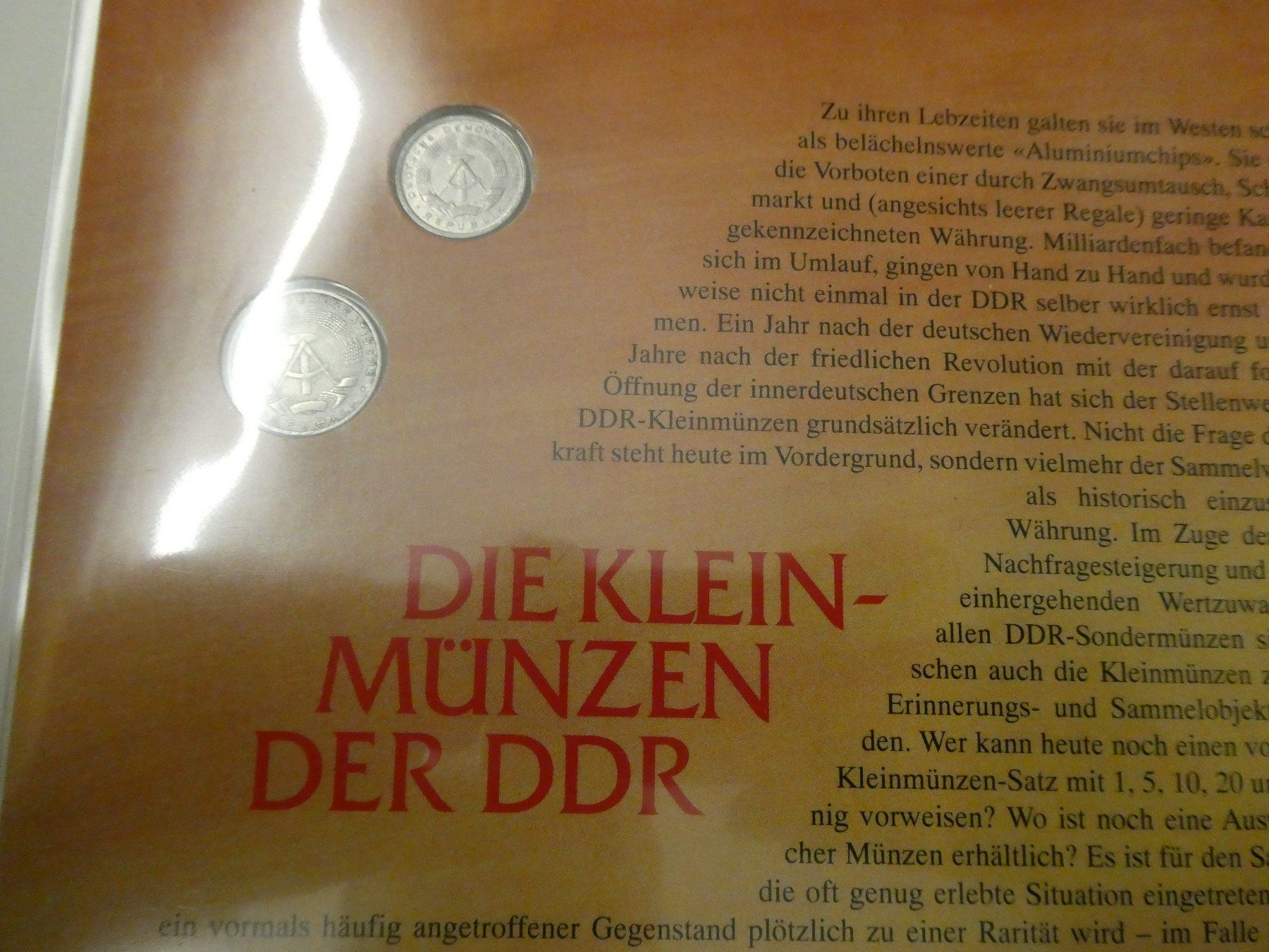 Tutti le monete: DDR, Münzsatz Kleinmünzen – Usato da Hinterforst venduto da Rohusri 3