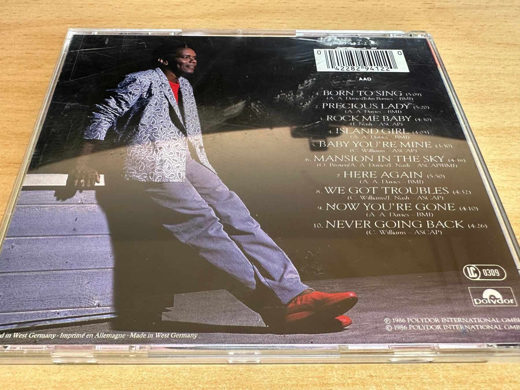 CD: Johnny Nash – Here Again – Usato da Rikon im Tösstal venduto da Alpenmutz 1