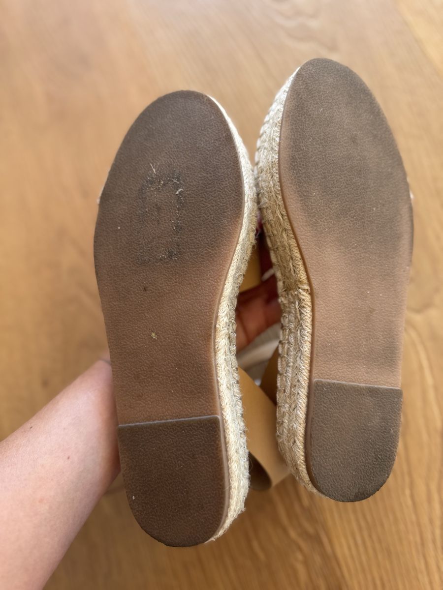H&M Scarpe da donna: H&M Espandrille Sandalen in Beige Gr. 38 – Nuovo (secondo la descrizione) da Altendorf venduto da PiaLang 4