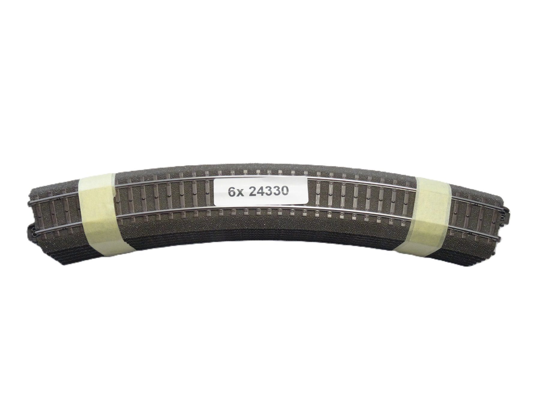 Märklin Modellini di ferrovie: Märklin H0 24330 C-Gleis  6-Pack – Nuovo (secondo la descrizione) da Hochdorf venduto da Teger02 1