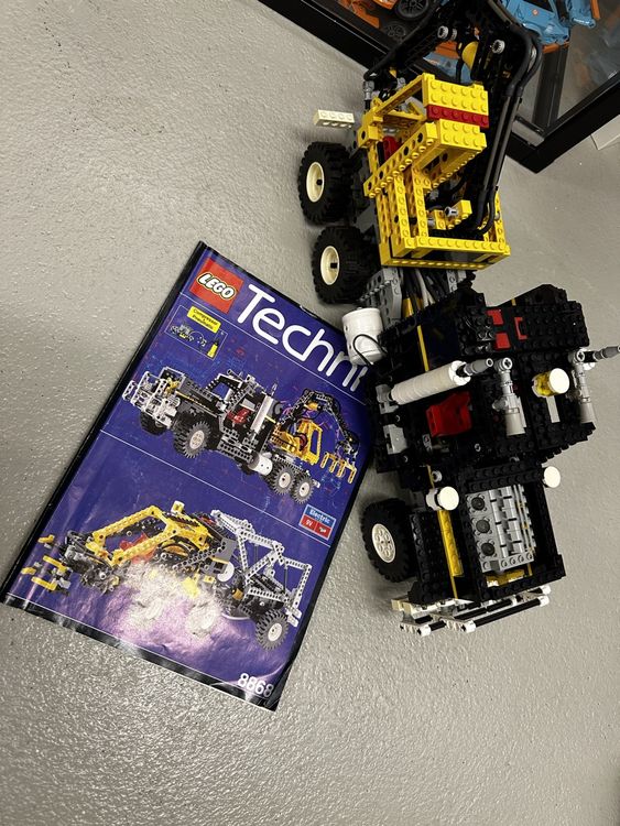 Lego Technic 8868 Pneumatik Kranwagen Lkw Truck Ovp Anleitung – LTVH