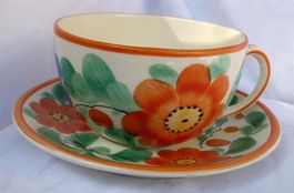 Kaffeetasse Ditmar Urbach, handbemalt %