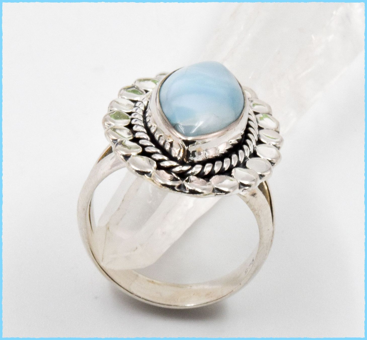 Ringe: Larimar 925 Silber Ring – Neu und originalverpackt aus Oberglatt ZH von Goldfee1 4