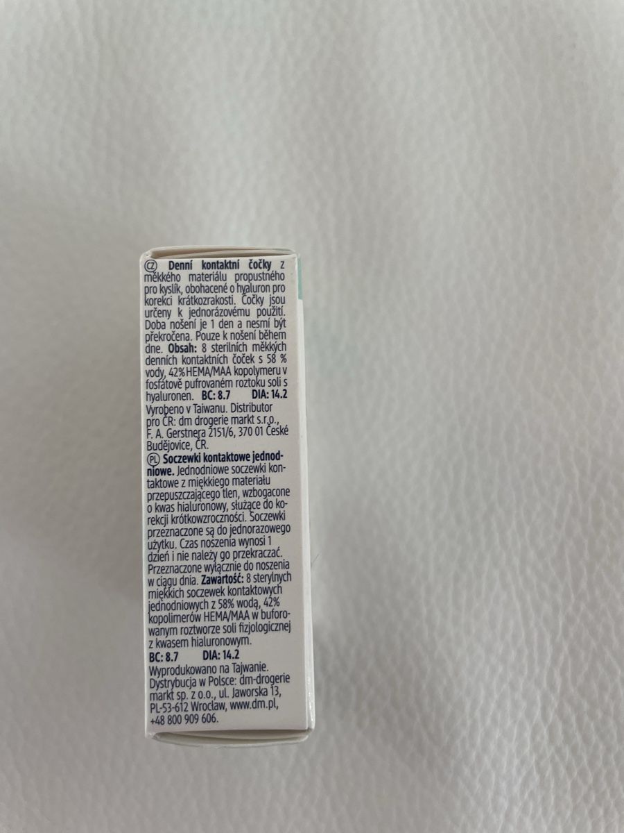 Lenti a contatto: Kontaktlinsen - 2,0 originalverpackt – Nuovo e nell'imballaggio originale da Rüti ZH venduto da kar_xx9l 4