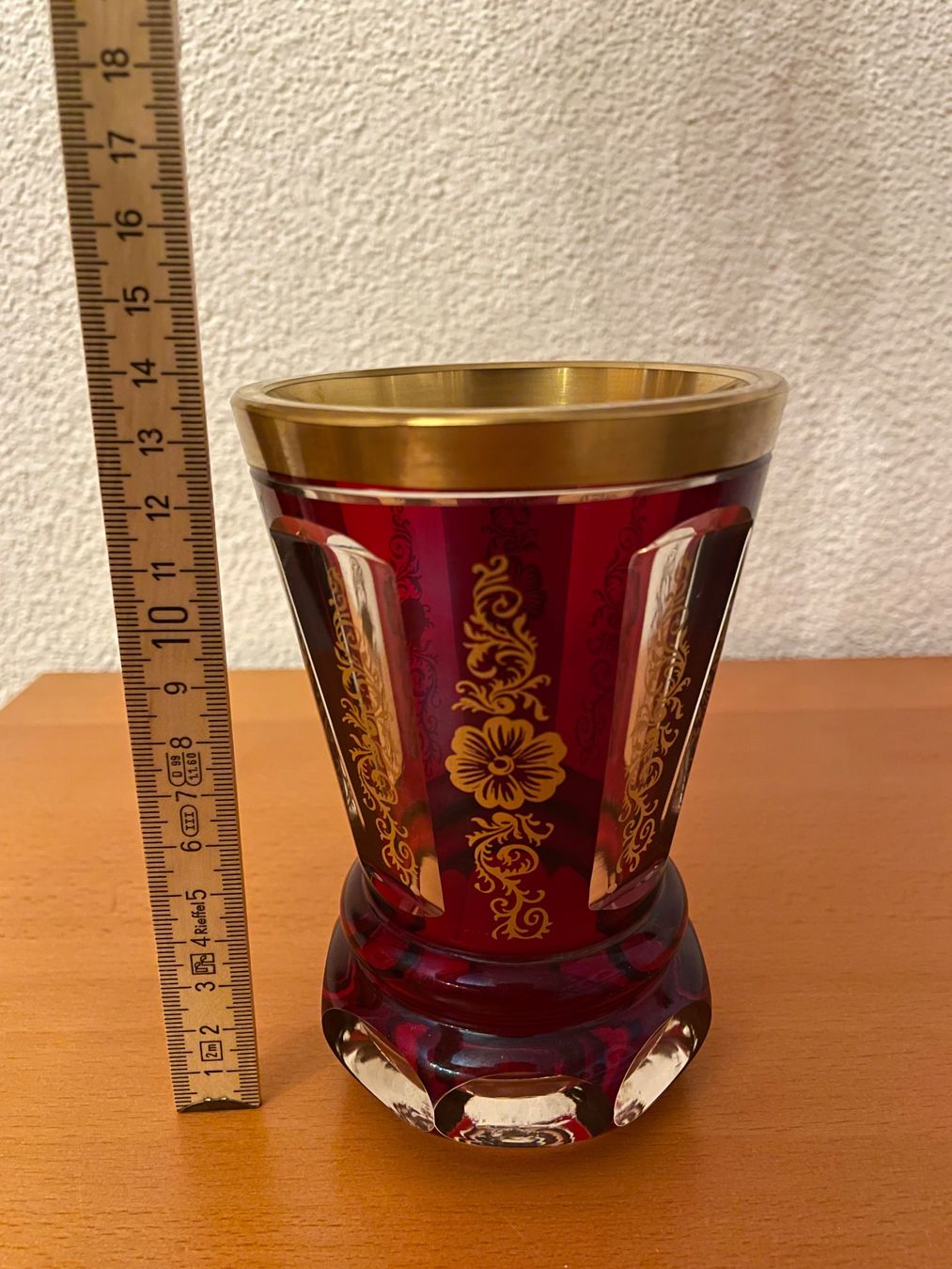 Bicchieri: Rotes Römerglas, Handarbeit – Nuovo (secondo la descrizione) da Schaffhausen venduto da Percilitor 3