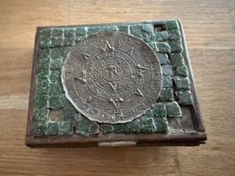 Maya Sonnenkalender Schatulle Antike Dose Box