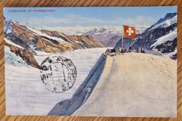 Jungfraujoch, Schweizerfahne 1932, Chemnice