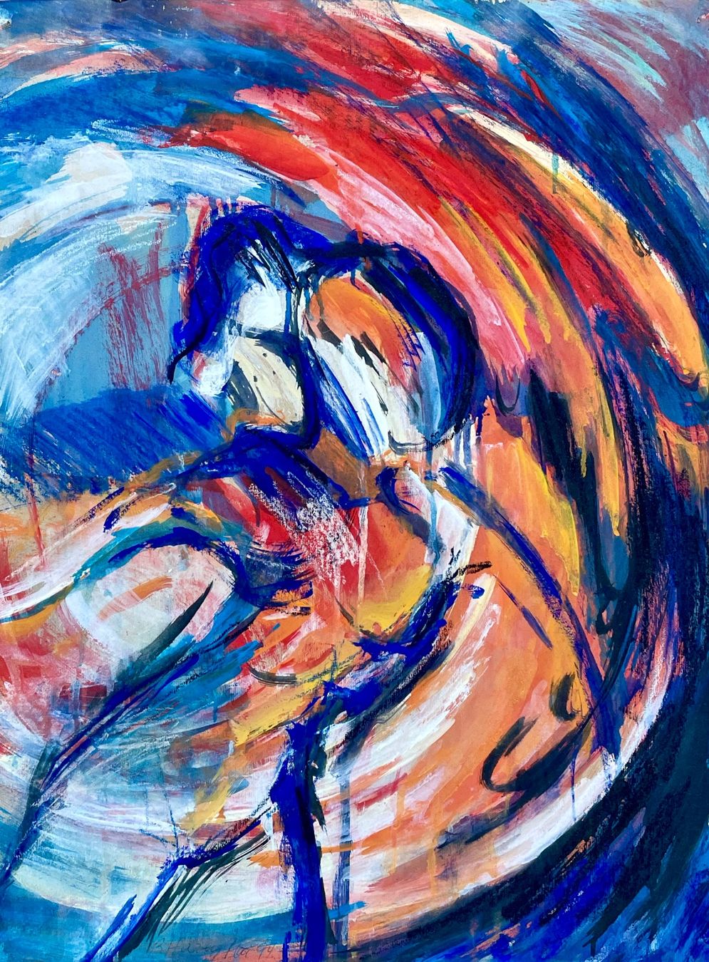 Dipinti: Bild "Traumtänzer" von Barbara Harvey – Usato da Winterthur venduto da LB53