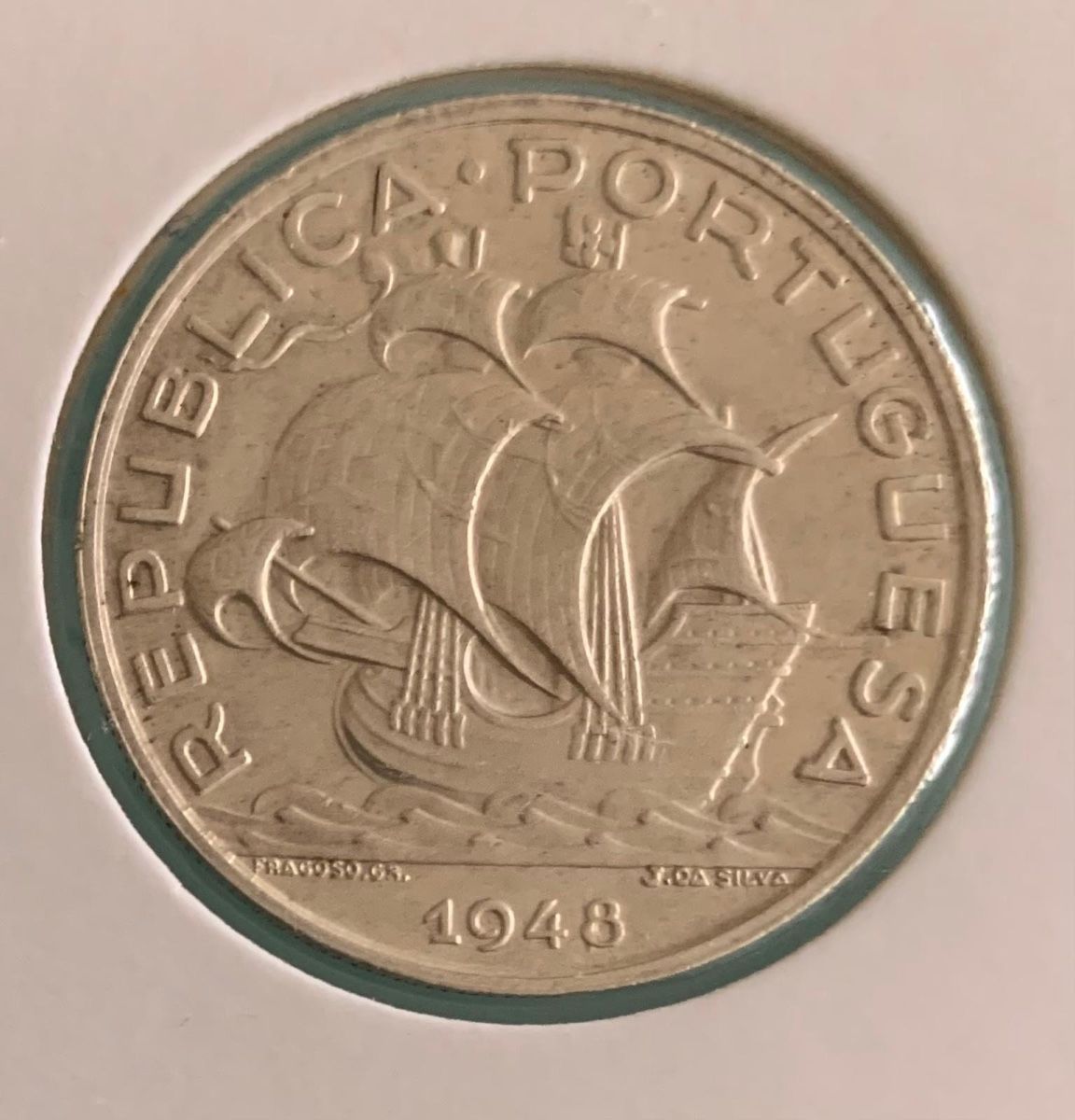 Alle Münzen: PORTUGAL 10 Escudos 1948 SILBER – Gebraucht aus Brügg BE von mcakinho