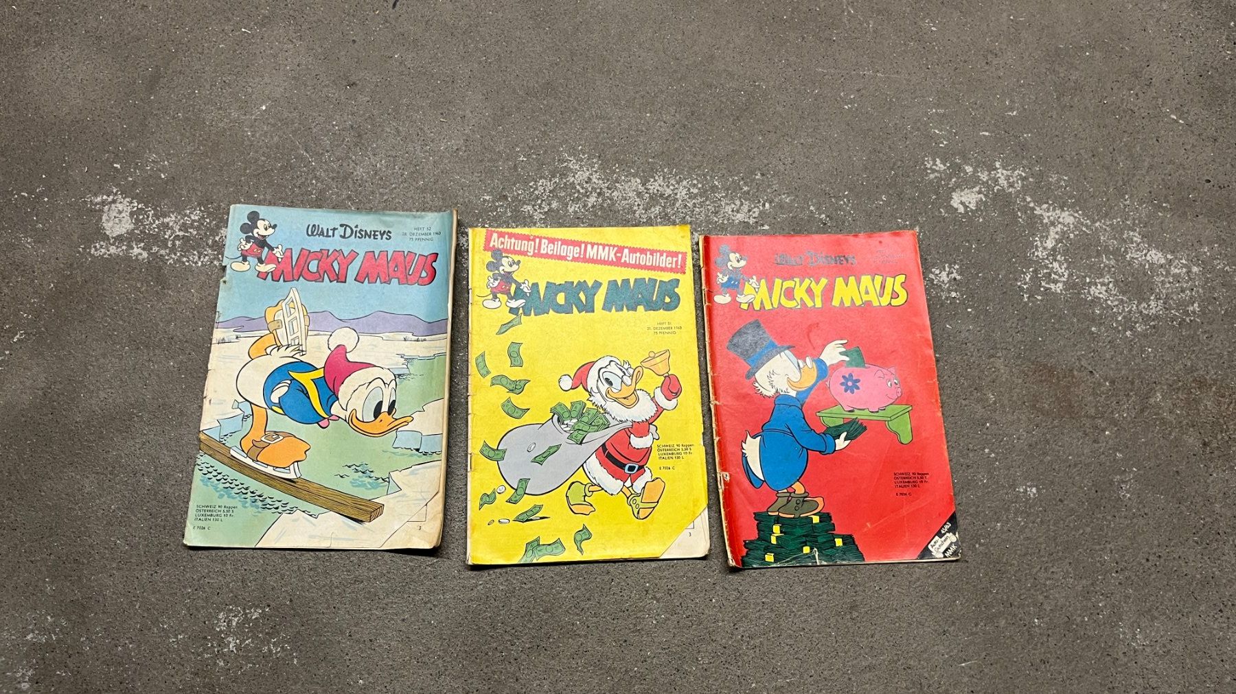 Comics: Mickey Maus Hefte 1963, 34 Stück – Gebraucht aus Bern von daskannweg 3