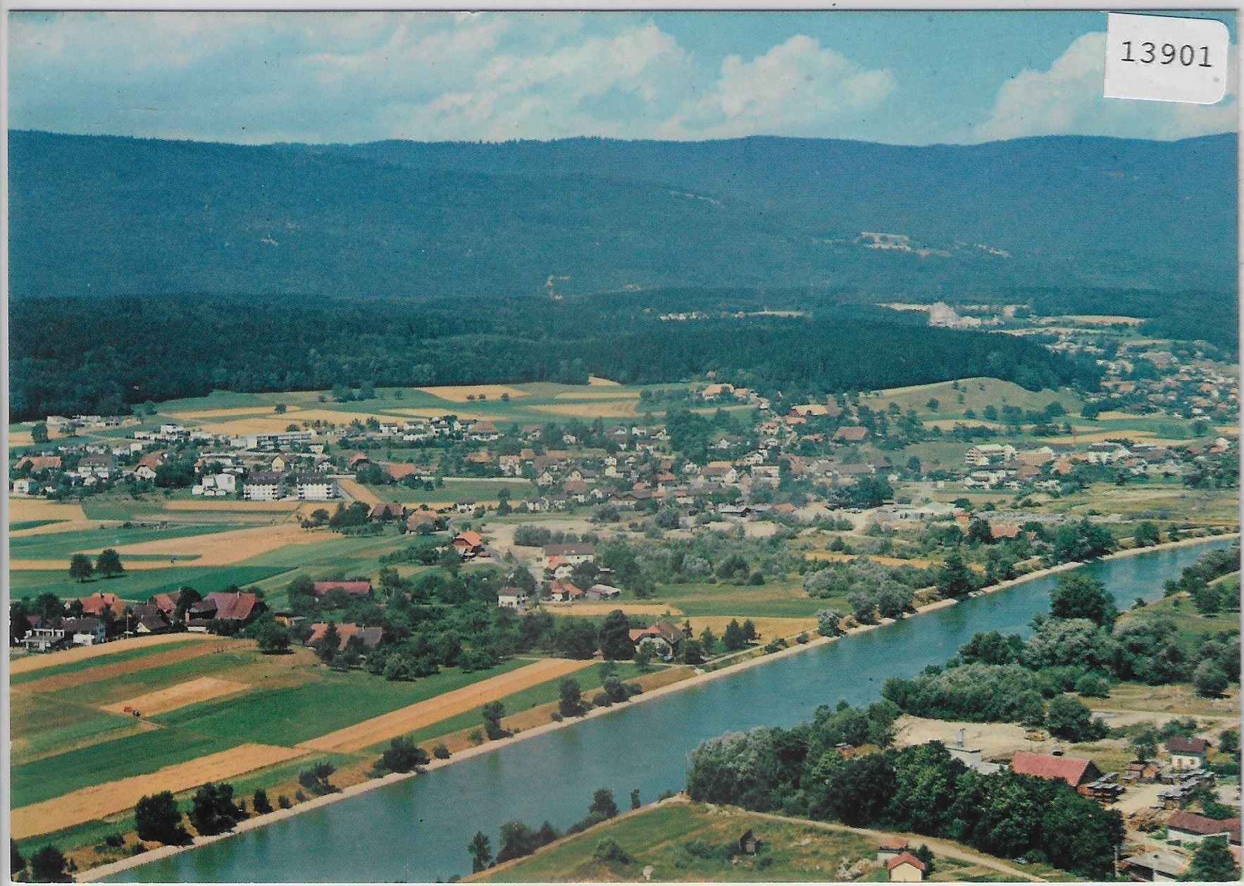 Cartoline postali: Flugaufnahme Orpund bei Biel – Antico da Ettingen venduto da Kartenplanet