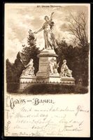 Lithographie Basel, St. Jacobs-Denkmal