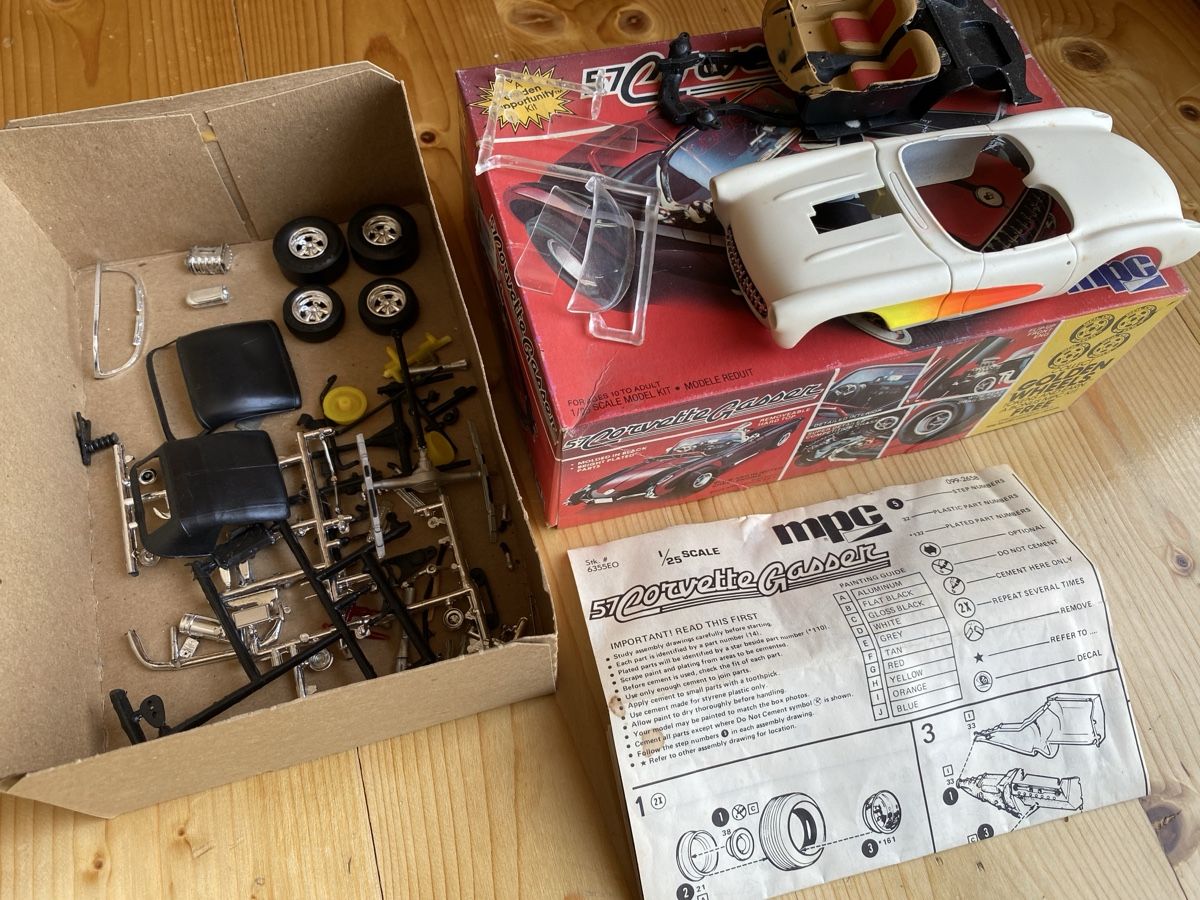 Modellini d'auto: Corvette Gasser 1/25 von mpc – Nuovo (secondo la descrizione) da Sutz venduto da Cash900 5