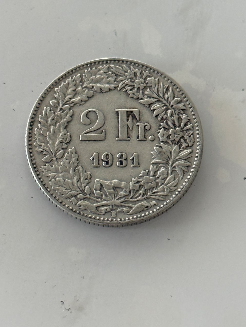 Tutti le monete: 2 Franken 1931  Rar – Usato da Wallisellen venduto da SWISS_SILVER1 1