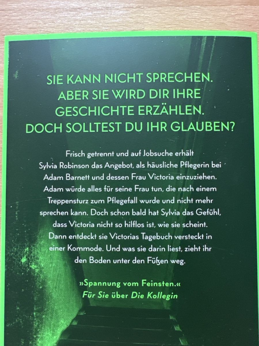 Livres: Freida McFadden Die Ehefrau Thriller – Neuf (Voir description) à Zürich par celinesverkauf 1