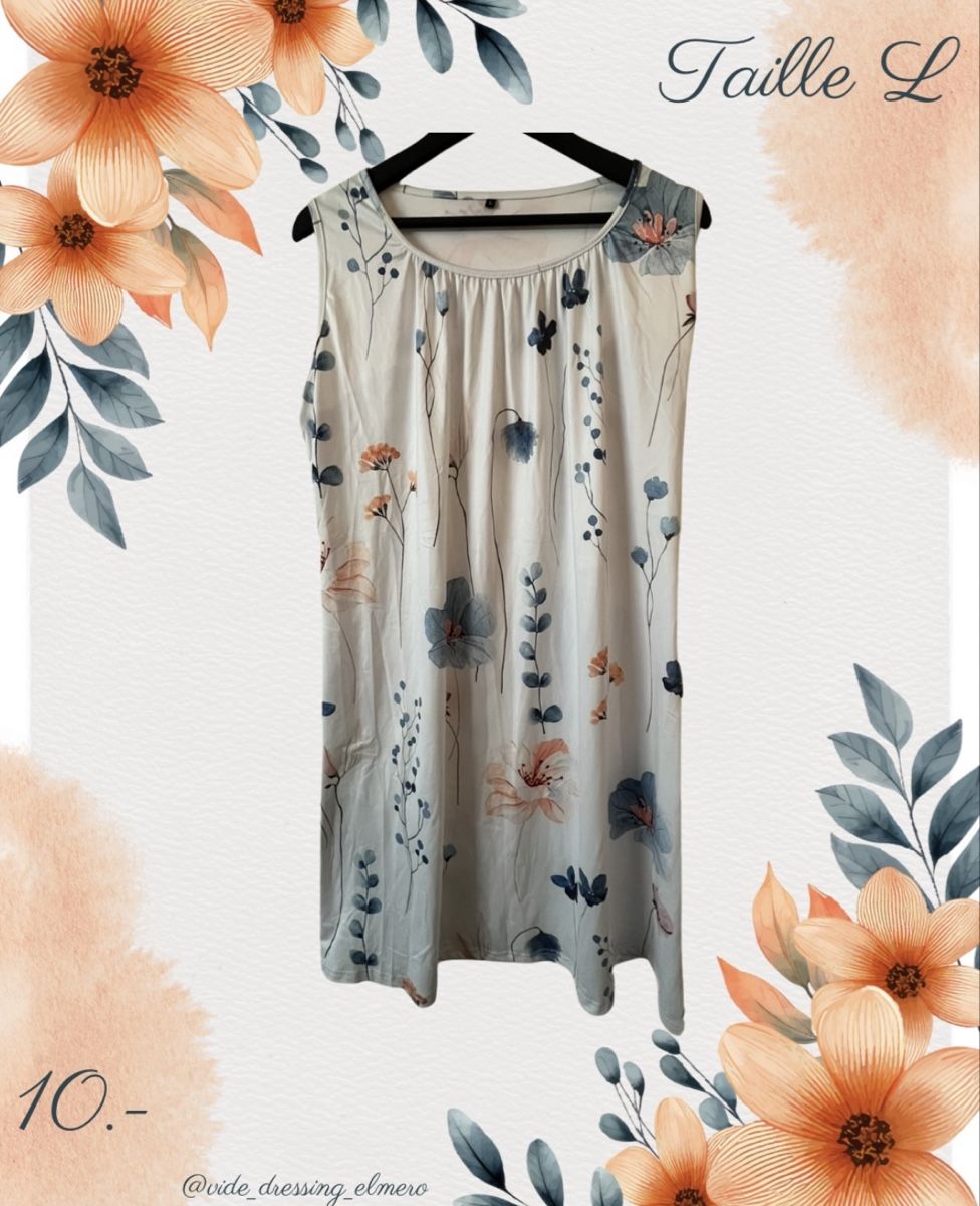 Vestiti: Robe d'été fleurie – Nuovo (secondo la descrizione) da Massonnens venduto da Rebelle88