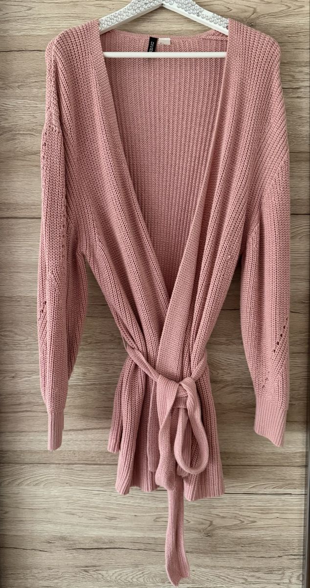 H&M Giacche: H&M Divided Strickjacke, Grösse L, Rosa – Usato da Au ZH venduto da FMRF