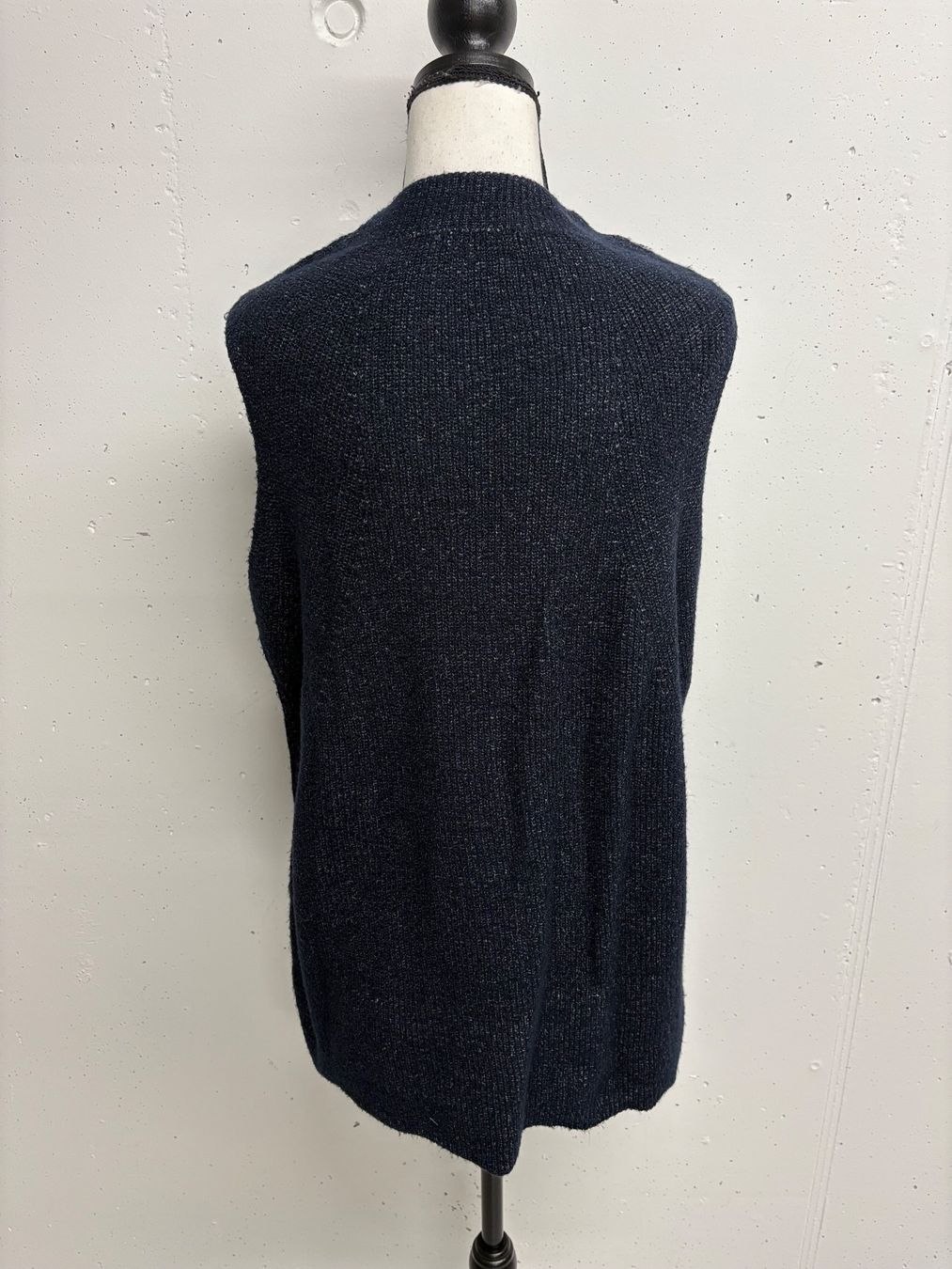 Cecil Maglioni & Felpe: CECIL Pullunder Gr. M blau mit Köpfen gestrickt – Nuovo (secondo la descrizione) da Regensdorf venduto da secondchancefashion 4