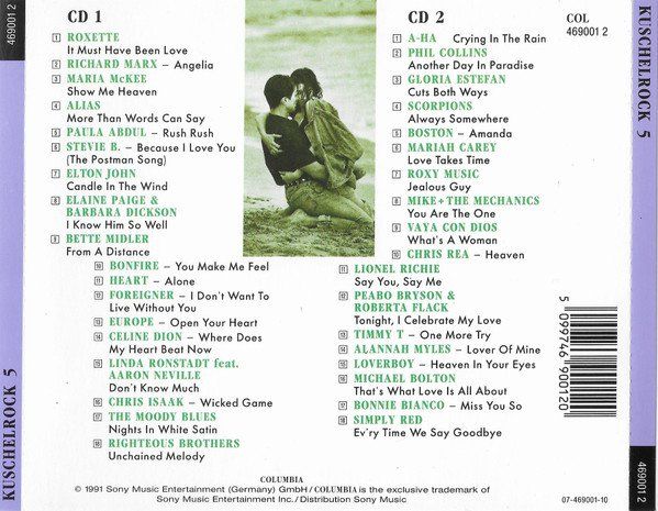 CD: Kuschelrock 5 – Usato da Bionnens venduto da Meg011 1